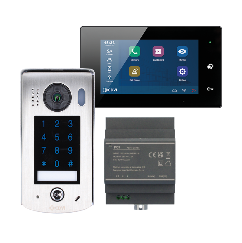 CDV-4796KPA-DXB | 2EASY 2-Wire 1-way video entry kit | CDVI